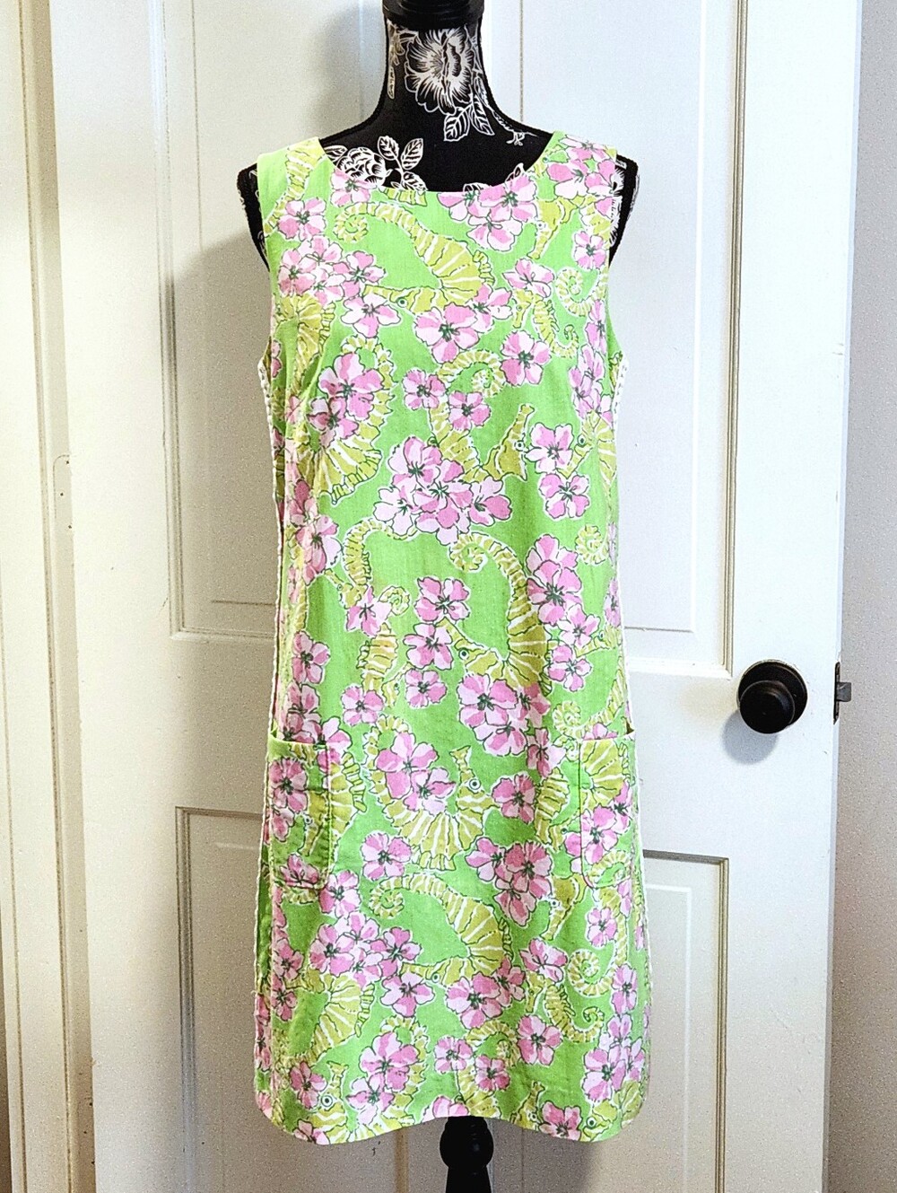 🌺RARE/VTG Lilly Pulitzer Originals - Worth Lace Shift Dress